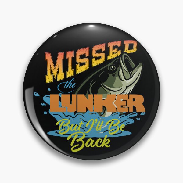 Item preview, "Missed the lunker, but I'll be back" largemouth bass fissing illustration. designed and sold by Art-Horizon.