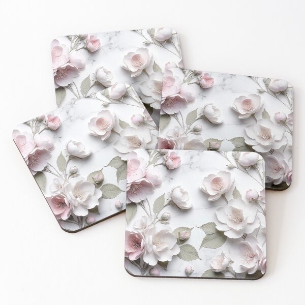 Item preview, Blush Pink Rose Marble Pattern designed and sold by IntelliMindDesigns.