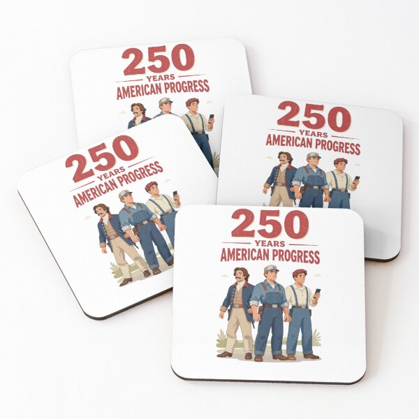 Item preview, 250 Years American Progress Funny History Generations Vintage designed and sold by Meadowmood.