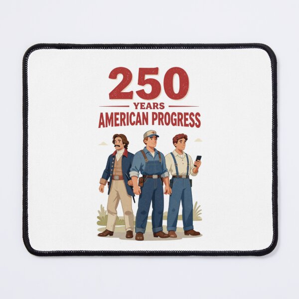 Item preview, 250 Years American Progress Funny History Generations Vintage designed and sold by Meadowmood.