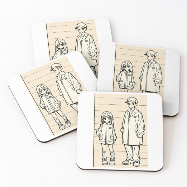 Item preview, Fashion - Man in Beige Coach Jacket Joggers High Tops Streetwear Anime designed and sold by AnimeShin.