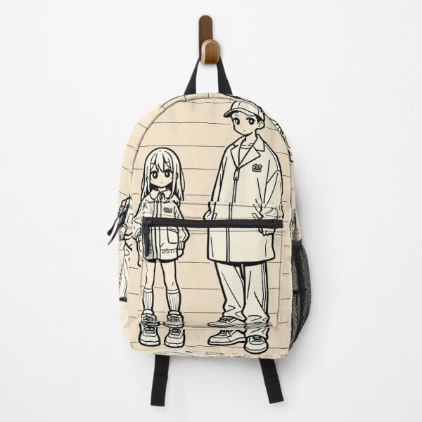 Item preview, Fashion - Man in Beige Coach Jacket Joggers High Tops Streetwear Anime designed and sold by AnimeShin.