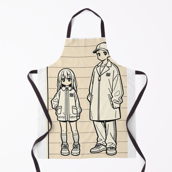 Item preview, Fashion - Man in Beige Coach Jacket Joggers High Tops Streetwear Anime designed and sold by AnimeShin.