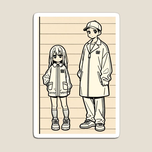 Item preview, Fashion - Man in Beige Coach Jacket Joggers High Tops Streetwear Anime designed and sold by AnimeShin.
