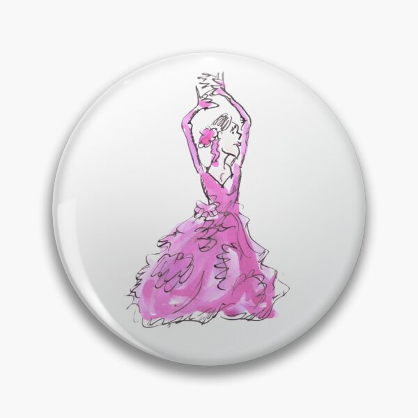 Item preview, Flamenco Dancer designed and sold by Inky Fingers Illustrations.