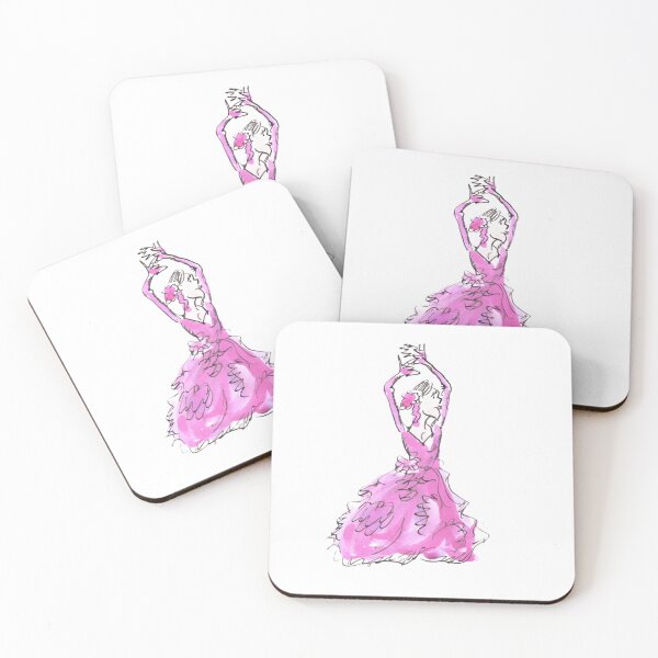 Item preview, Flamenco Dancer designed and sold by Inky Fingers Illustrations.