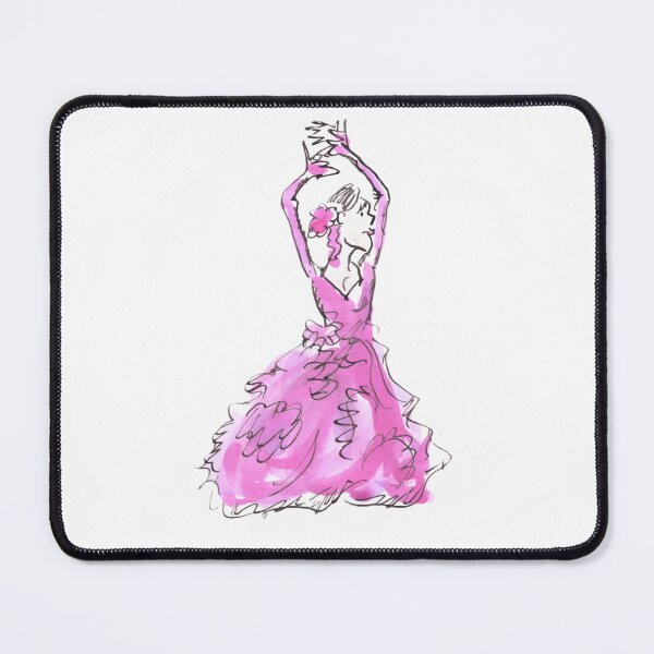Item preview, Flamenco Dancer designed and sold by Inky Fingers Illustrations.