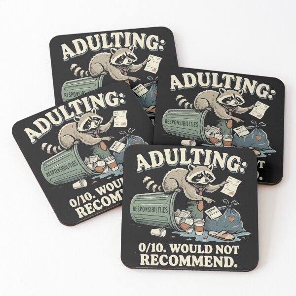 Item preview, Adulting: 0/10. Would Not Recommend. designed and sold by BrownHorse90s.