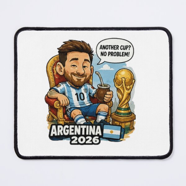Item preview, Argentina 2026 Soccer Fan Sticker designed and sold by syndia2209.