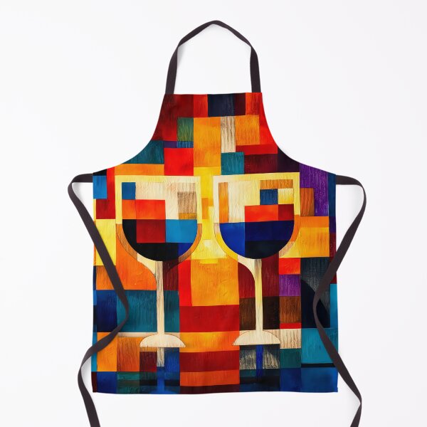 Item preview, Cubist Wine Art - S02 designed and sold by FlaskLab.