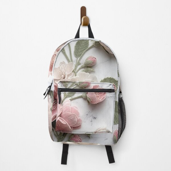 Item preview, Romantic Pink Rose Marble Art designed and sold by IntelliMindDesigns.