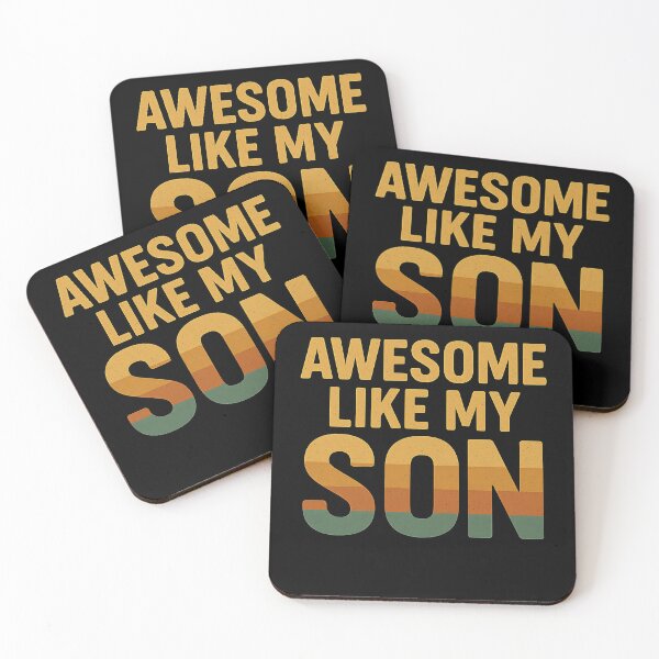 Item preview, Awesome Like My Son Father Parent Dad Mom Family Proud designed and sold by SofenArt.