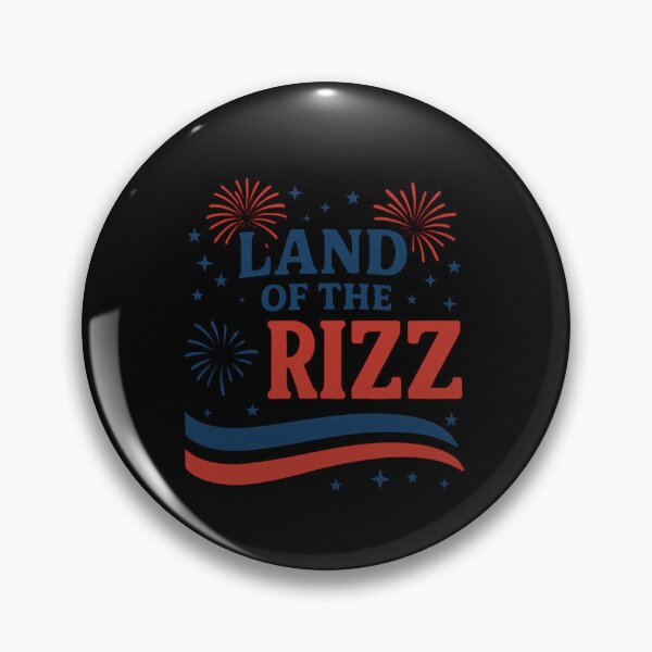 Item preview, Land Of The Rizz Gen Z Slang Patriotic American Meme designed and sold by SofenArt.