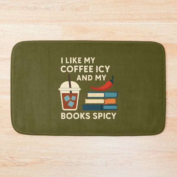 Item preview, I like my coffee icy and my books spicy designed and sold by ISG Designs.