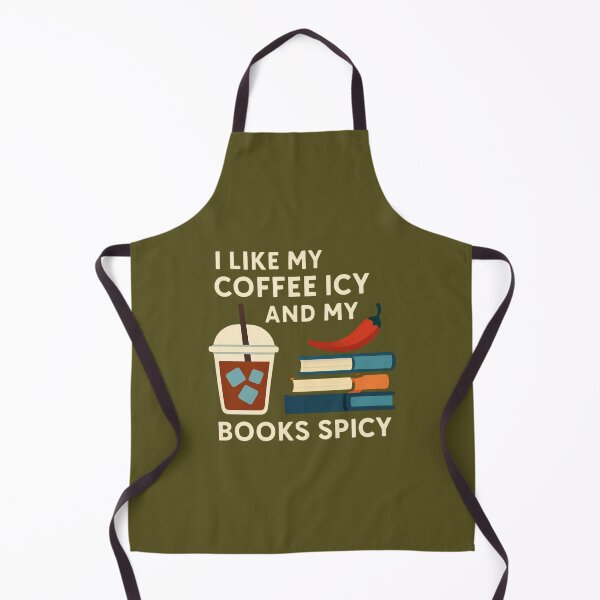 Item preview, I like my coffee icy and my books spicy designed and sold by ISG Designs.