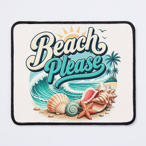 Item preview, Beach Please – Fun Tropical Vibes designed and sold by ABLAT_CREATIONS.