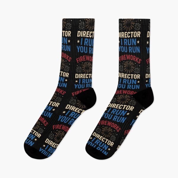Item preview, Fireworks Director I Run You Run Fourth Of July Independence Day Patriotic Celebration designed and sold by SofenArt.