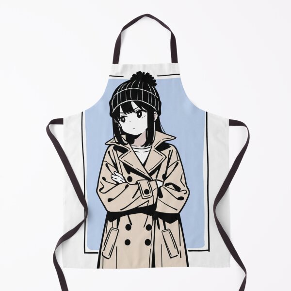 Item preview, Fashion - Man in Beige Trench Coat Beanie Streetwear Anime Variant 2 designed and sold by AnimeShin.