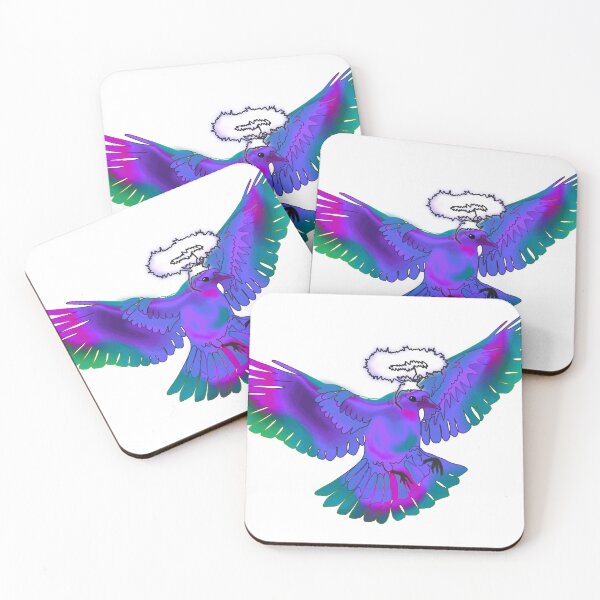 Item preview, Magpie Wearing a angle halo – animalzinhats designed and sold by Ashley’sAnimalz.