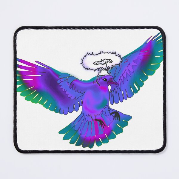 Item preview, Magpie Wearing a angle halo – animalzinhats designed and sold by Ashley’sAnimalz.