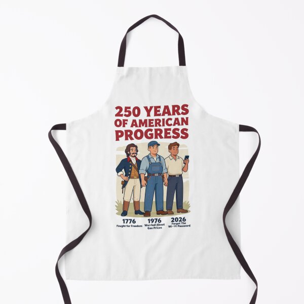 Item preview, 250 Years American Progress Funny History Generations  designed and sold by Meadowmood.
