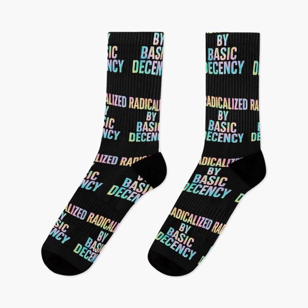Item preview, Radicalized By Basic Decency Human Rights Activist Social Justice Progressive Statement designed and sold by SofenArt.