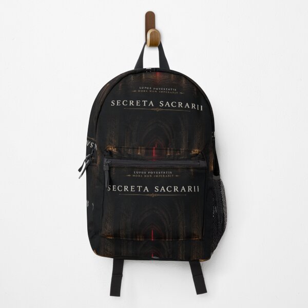 Item preview, Secreta Sacrarii Sanctuary Secrets Crimson Gothic Art Print designed and sold by GeoWhimsy Studio.