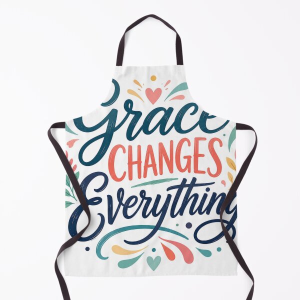 Item preview, Grace Changes Everything Christian Inspirational Sticker designed and sold by Omanut Studio — By Ashwin..