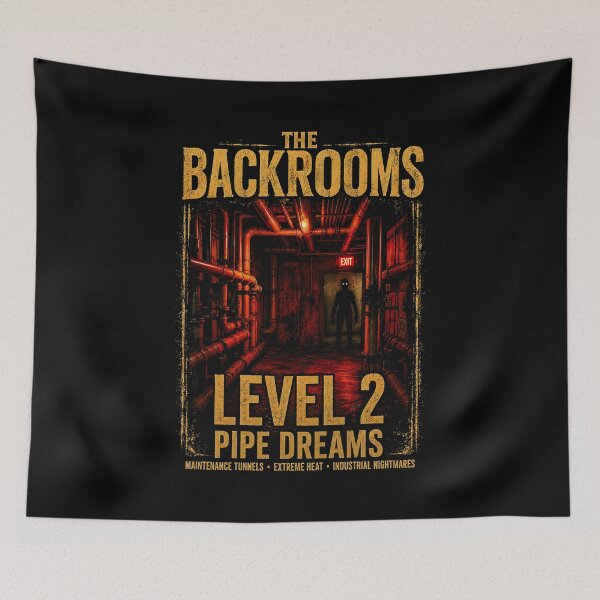 Item preview, The Backrooms Level 2 Pipe Dreams designed and sold by Dark1904.
