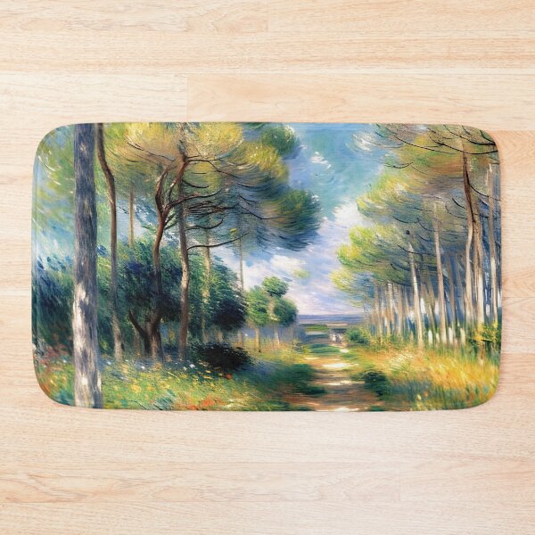 Item preview, Path at Varengeville: Impression of Normandy’s Coastal Heights designed and sold by artdesignsnow.