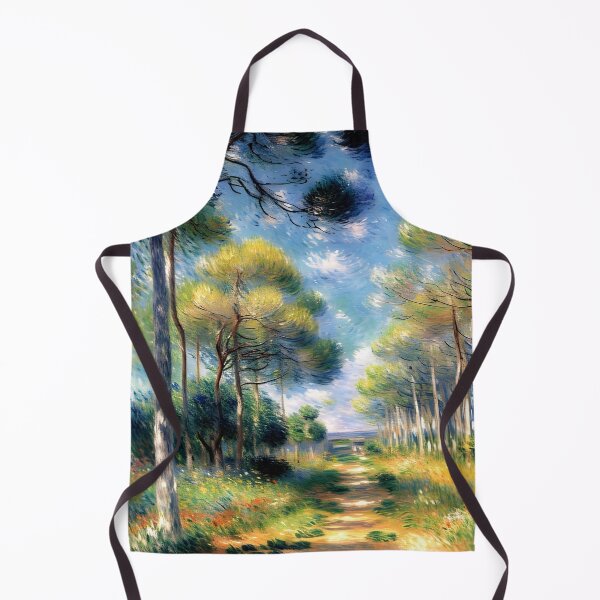Item preview, Path at Varengeville: Impression of Normandy’s Coastal Heights designed and sold by artdesignsnow.