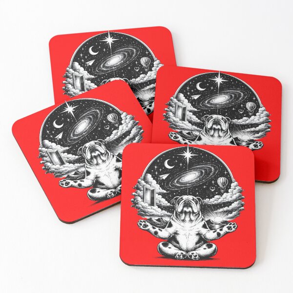 Item preview, bulldog meditation designed and sold by KICOR.