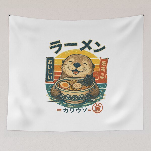Item preview, Otter Ramen Club designed and sold by Alpacatata.