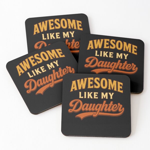 Item preview, Awesome Like My Daughter Proud Parent Family designed and sold by SofenArt.