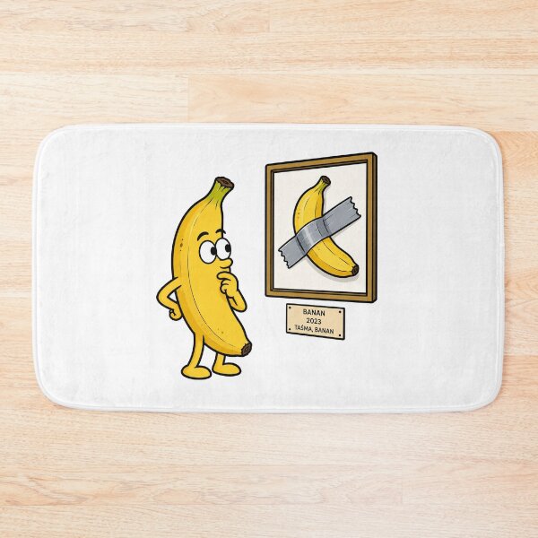 Item preview, Funny Banana Modern Art Satire Duct Tape Banana Meme designed and sold by MonkiFlipp.