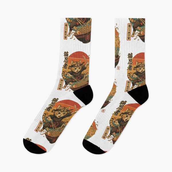 Item preview, Noodle Ninja Cat designed and sold by Alpacatata.