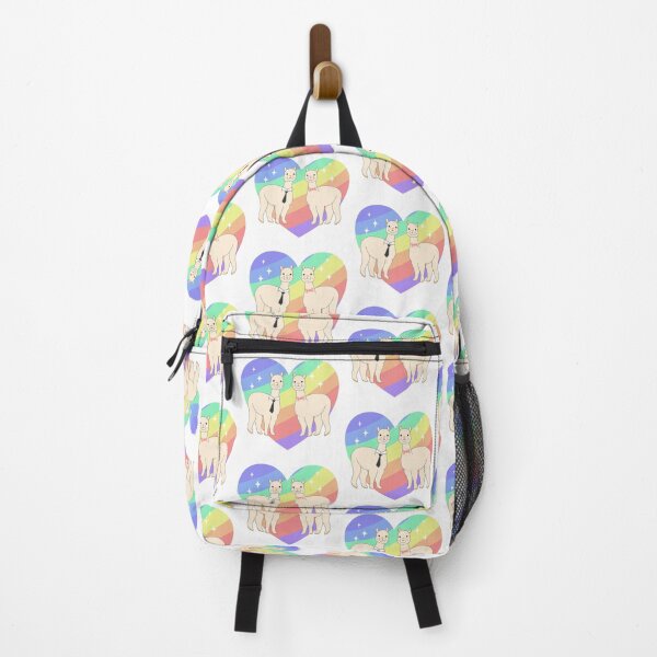 Item preview, Cute Rainbow Alpaca Pride Heart designed and sold by SulariTDsign.