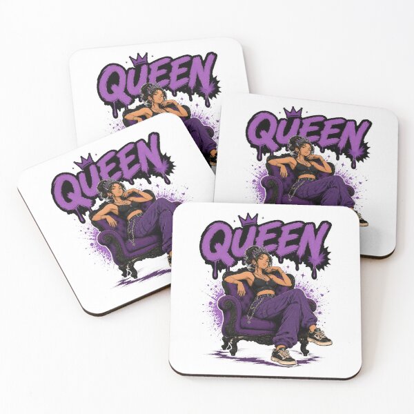 Item preview, Queen (in Purple) designed and sold by ImagineThisOne.