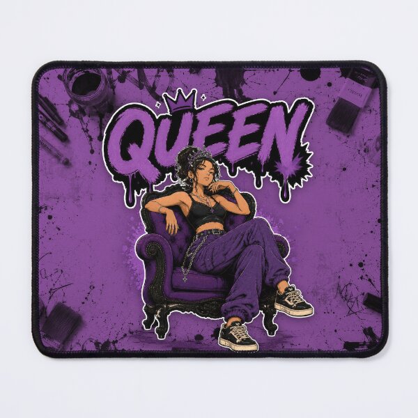 Item preview, Queen (in Purple) designed and sold by ImagineThisOne.