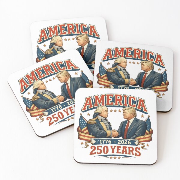 Item preview, Trump George Washington USA 250th Anniversary Retro Patriotic 4th of July designed and sold by Thread&Fable.