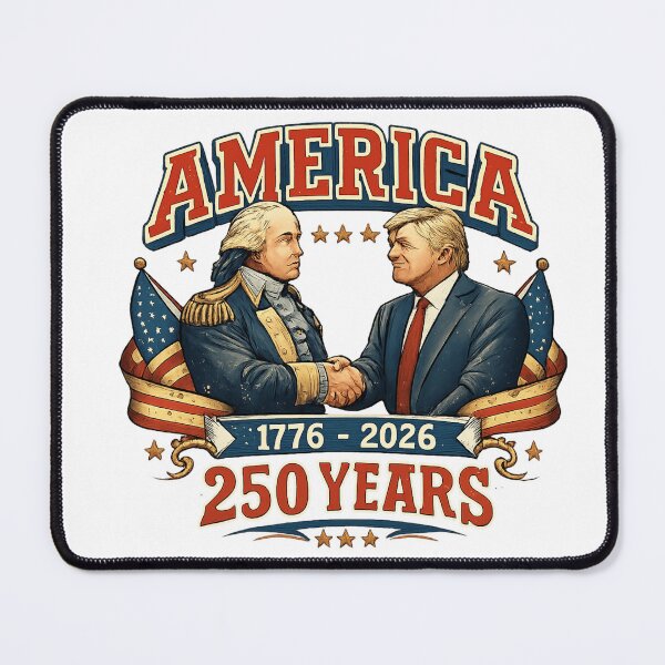Item preview, Trump George Washington USA 250th Anniversary Retro Patriotic 4th of July designed and sold by Thread&Fable.