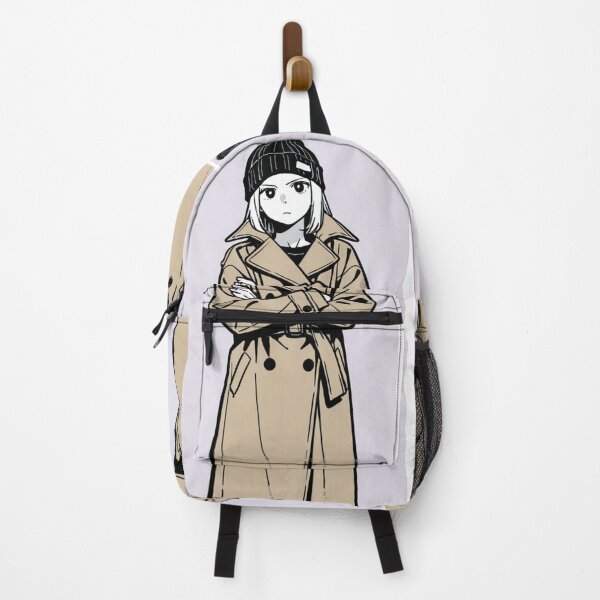 Item preview, Fashion - Man in Beige Trench Coat Beanie Streetwear Anime Variant 4 designed and sold by AnimeShin.