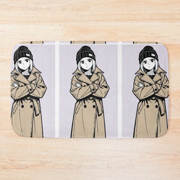 Item preview, Fashion - Man in Beige Trench Coat Beanie Streetwear Anime Variant 4 designed and sold by AnimeShin.