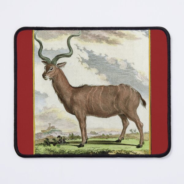 Item preview, Antelope stands proud with spiral horns, drawn 1780 designed and sold by TerryKerrImages.