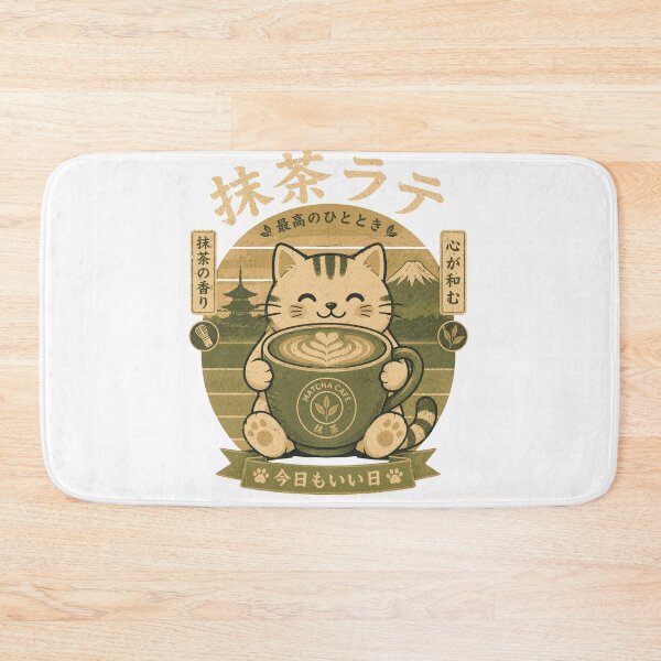 Item preview, Matcha Cat designed and sold by Alpacatata.