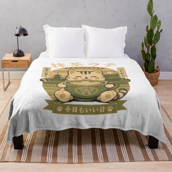 Item preview, Matcha Cat designed and sold by Alpacatata.
