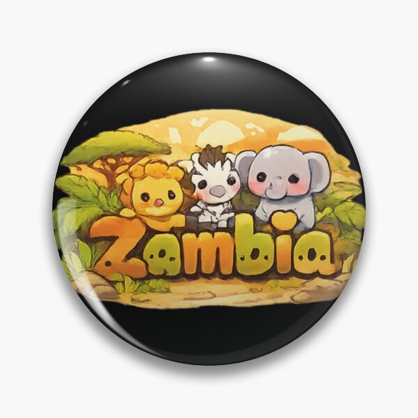 Item preview, Zambia - funny African animals designed and sold by DamioPolArt.
