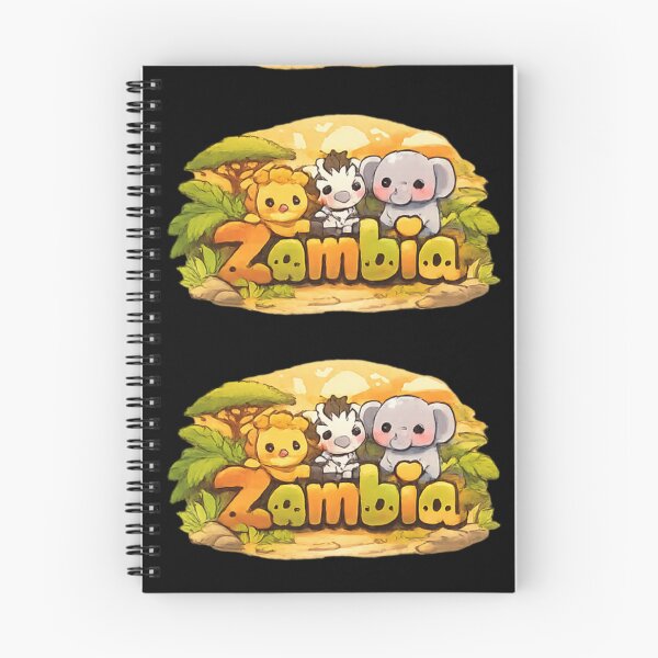 Item preview, Zambia - funny African animals designed and sold by DamioPolArt.