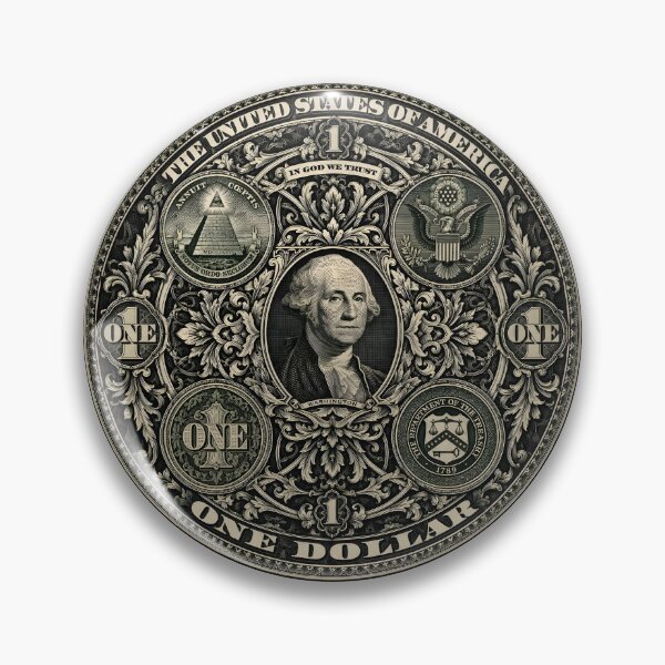 Item preview, Ornate Circular US Dollar Concept Art designed and sold by KICOR.