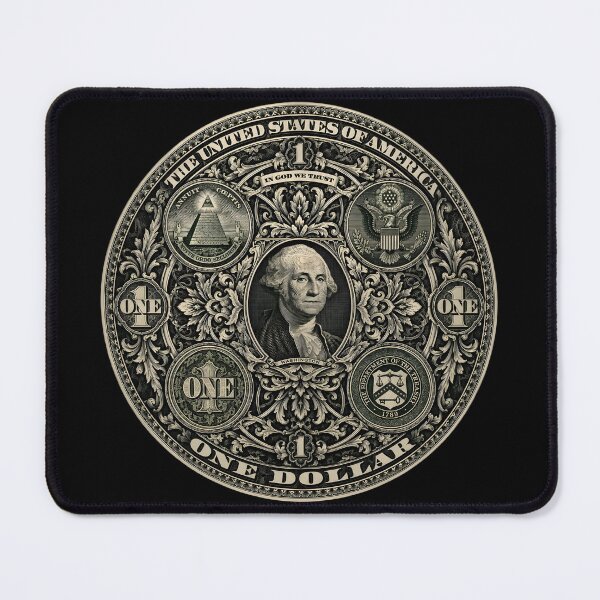 Item preview, Ornate Circular US Dollar Concept Art designed and sold by KICOR.